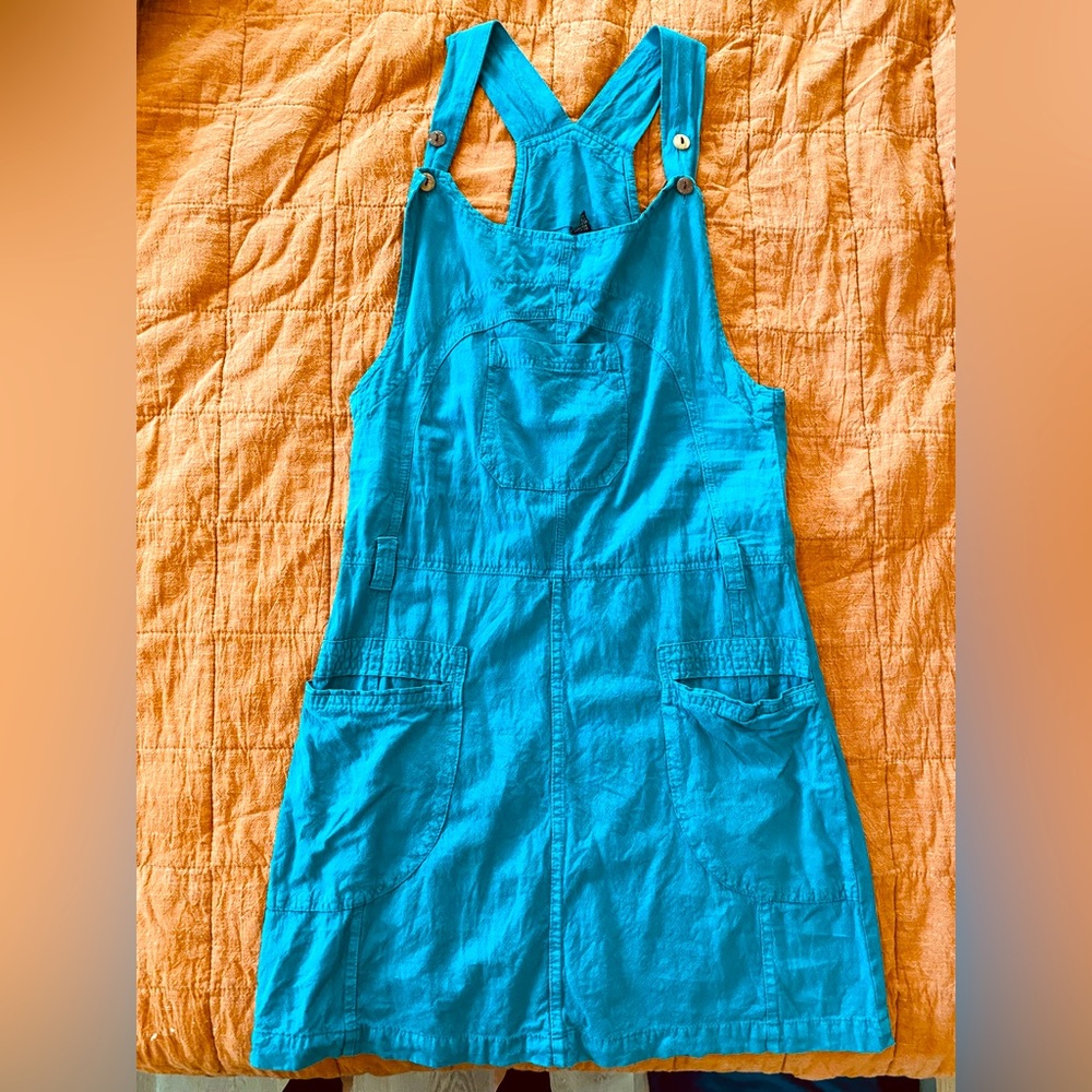 Handmade in Nepal button strap dress